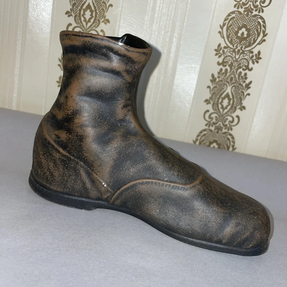 Vintage Ceramic High Button Boots‎ | Victorian Side Button Boot